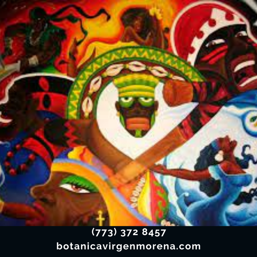 Los colores de las 7 potencias africanas​ en santeria