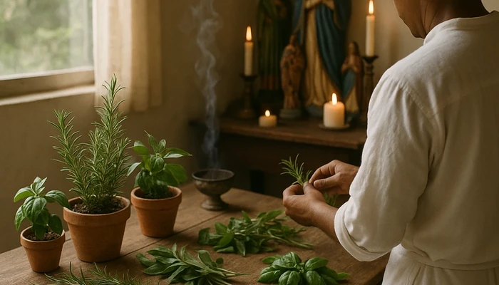 el-uso-de-hierbas-y-plantas-en-practicas-de-santeria