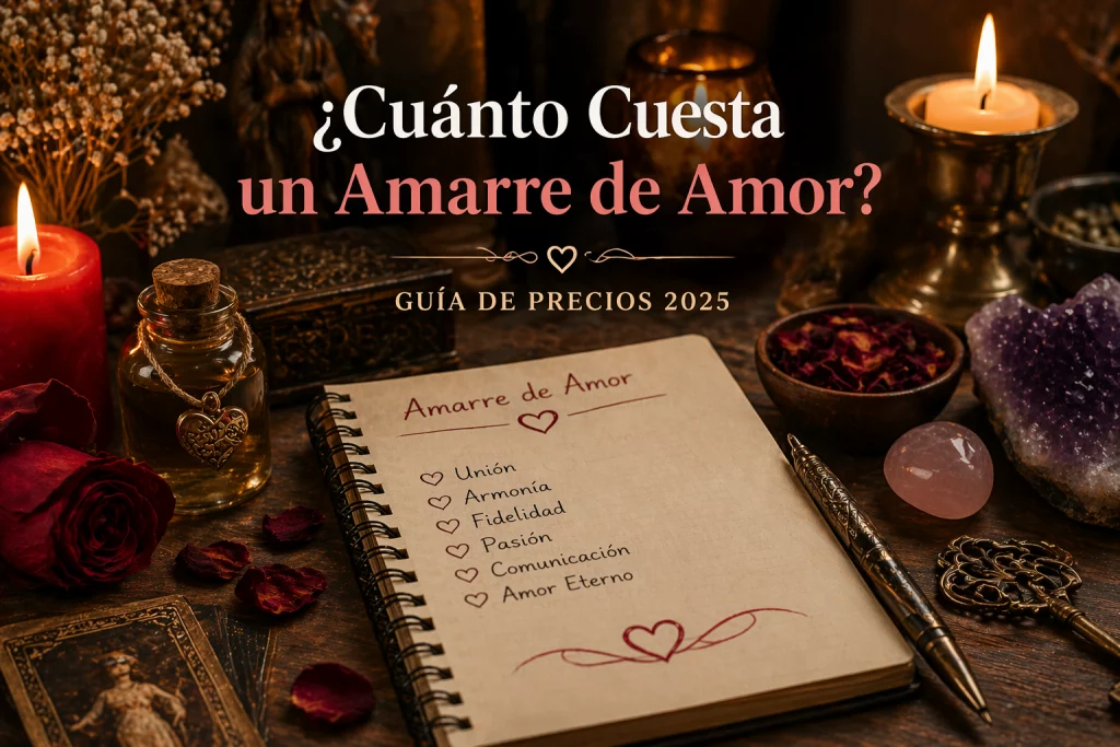 cuanto cuesta un amarre de amor 