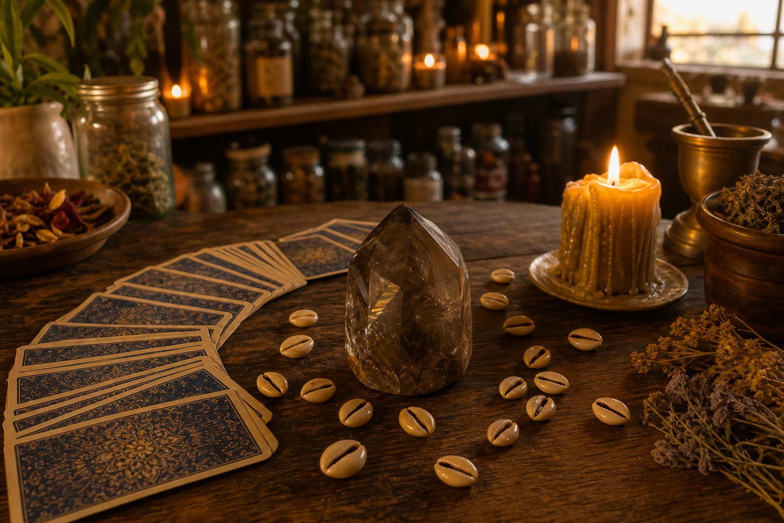 Lectura del Tarot - Botánica Virgen Morena