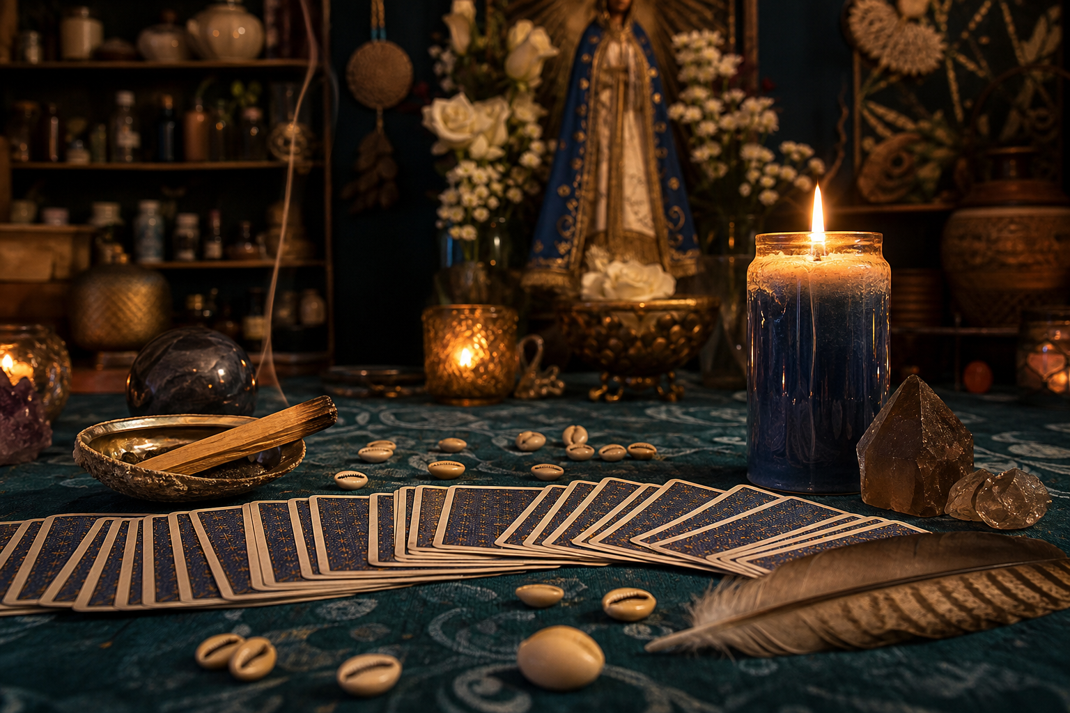 Servicio de Lectura del Tarot - Botánica Virgen Morena