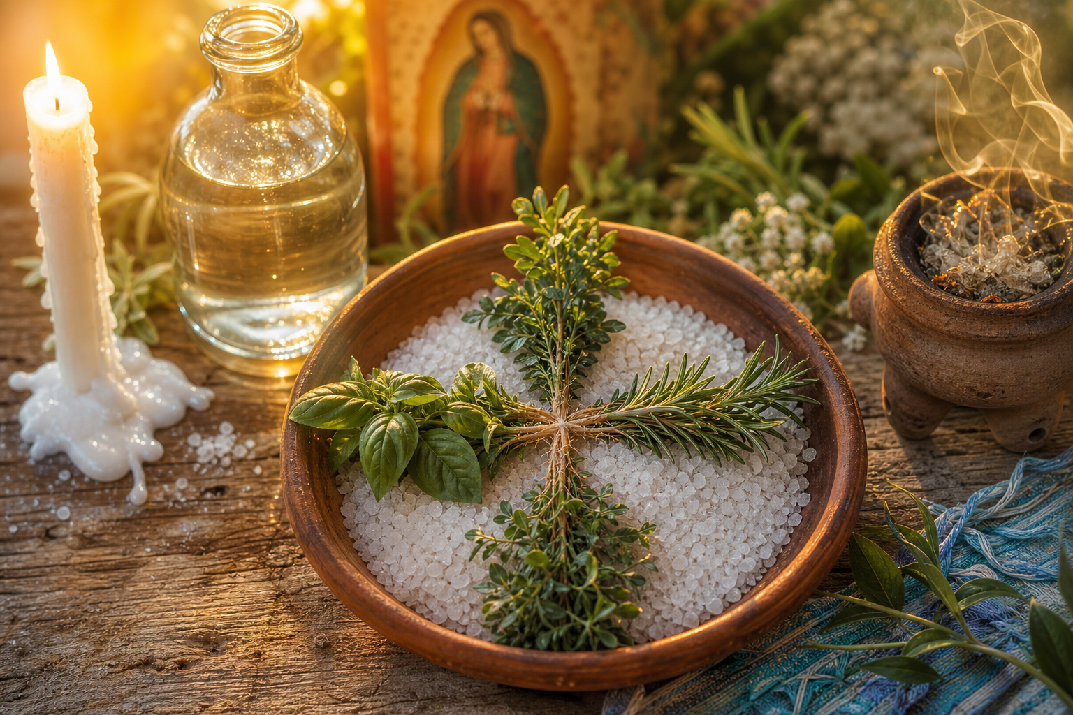 Limpieza espiritual profunda en Downey para eliminar malas energías