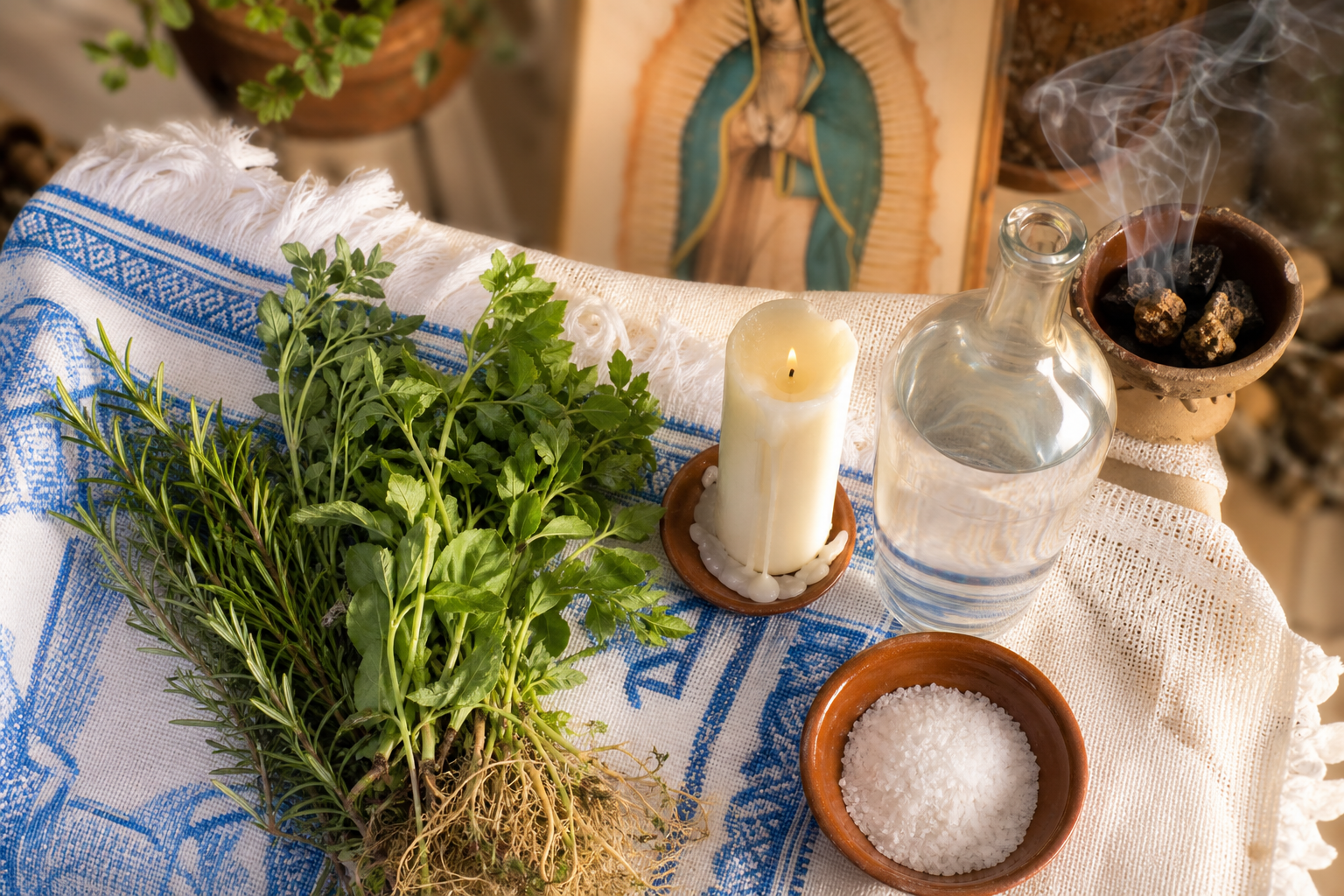 Limpieza Espiritual — Botánica Virgen Morena